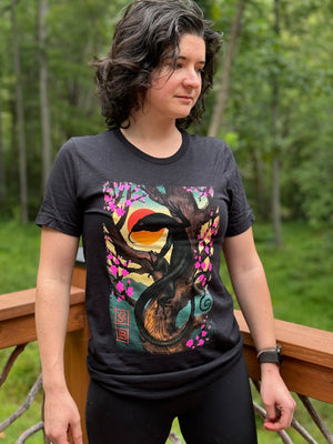 Black Tree Sakura T-Shirt